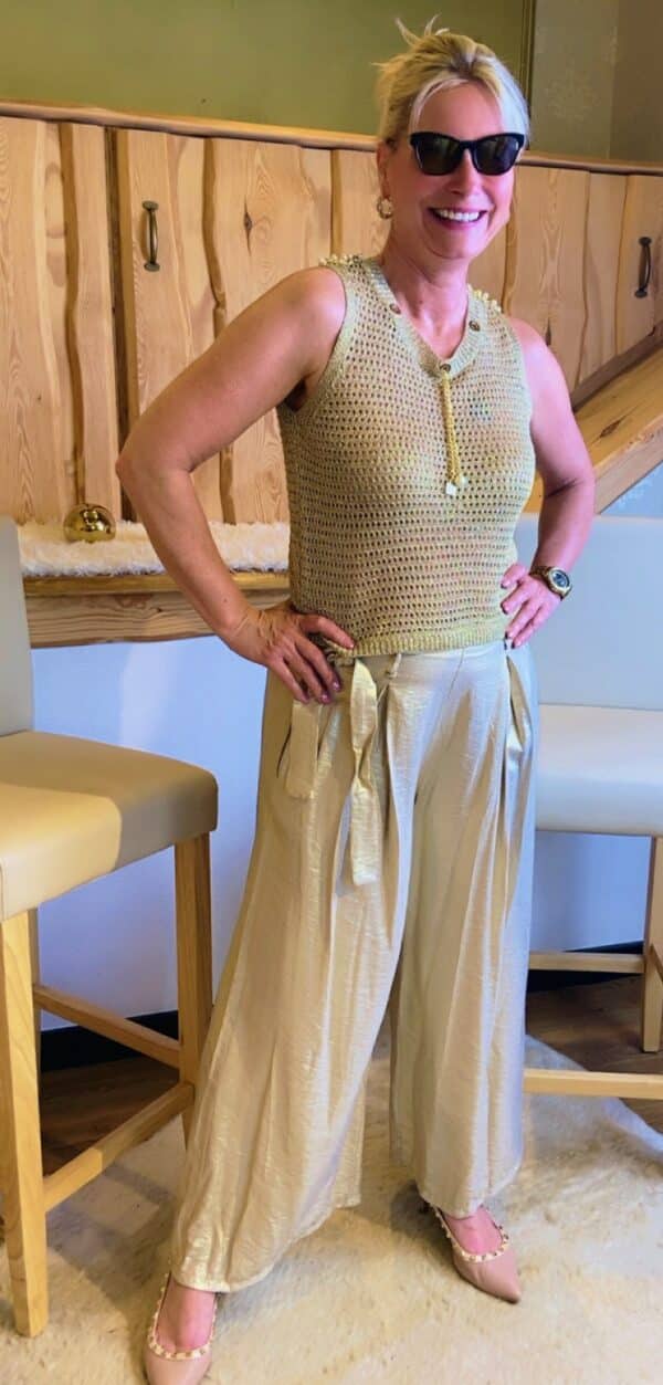 Culotte mit Gürtel – Bild 3