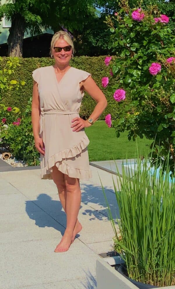 Kleid - Uni – Bild 3
