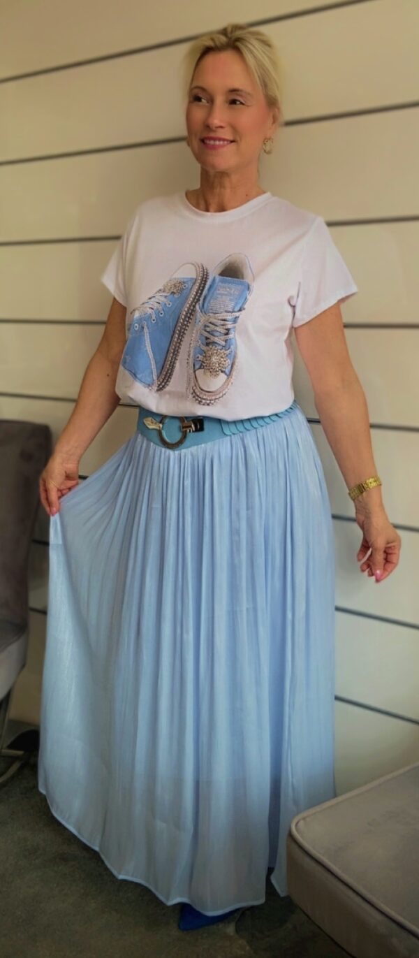 Shirt Mit Glitzerprint – Bild 2
