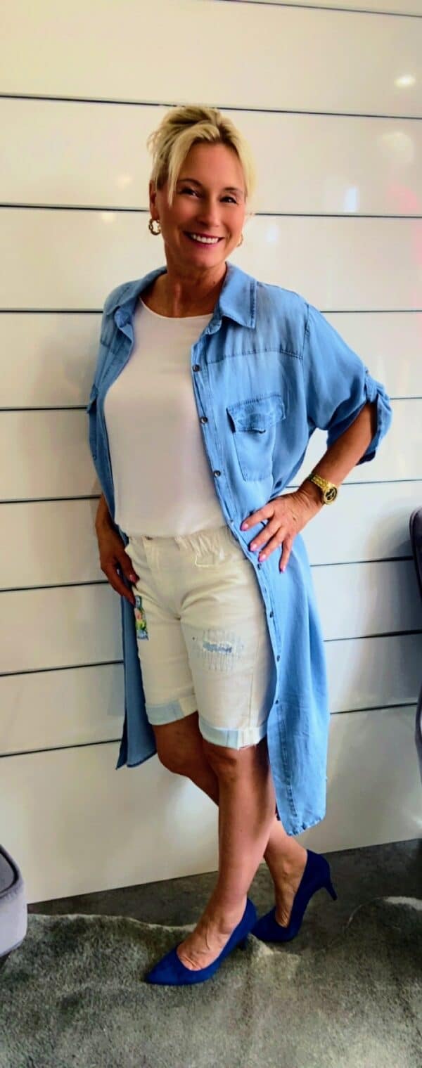 Shorts Weiß – Bild 2