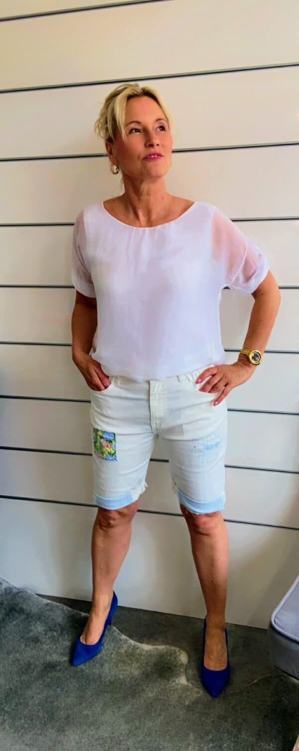 Shorts Weiß – Bild 3