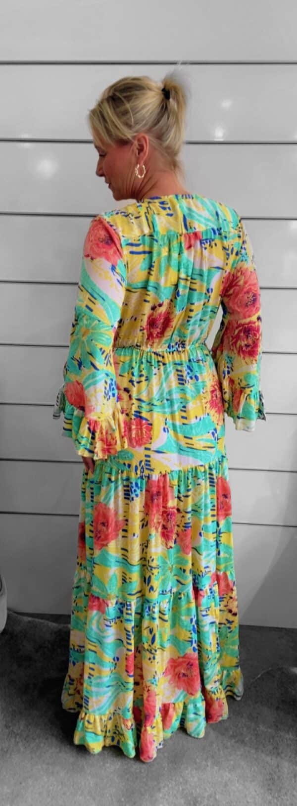Maxikleid mit Rüschen – Bild 7
