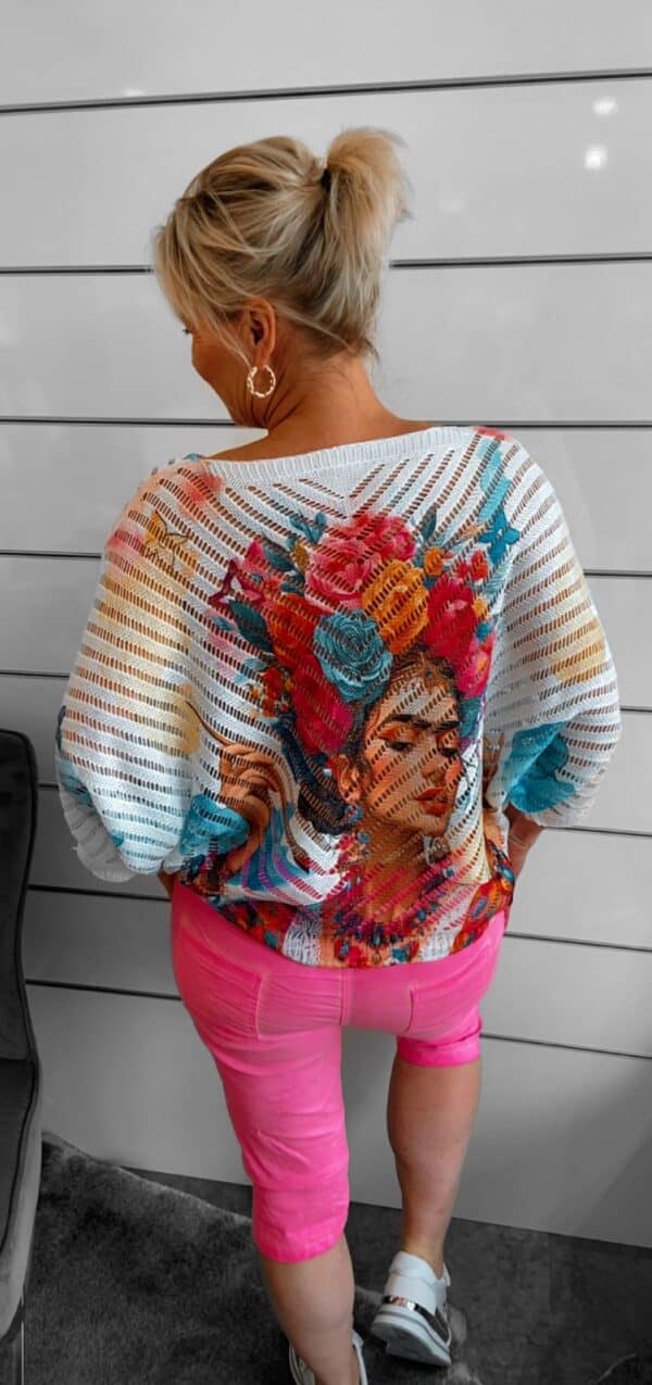 Shirt mit farbigem Print – Bild 5