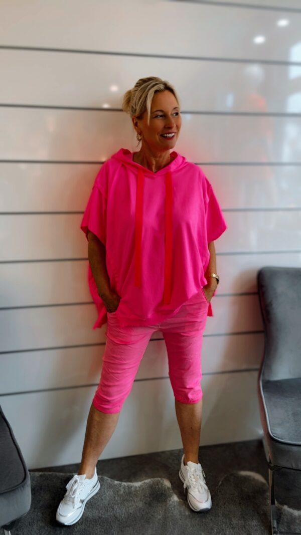 Oversize Kapuzen Shirt – Bild 2
