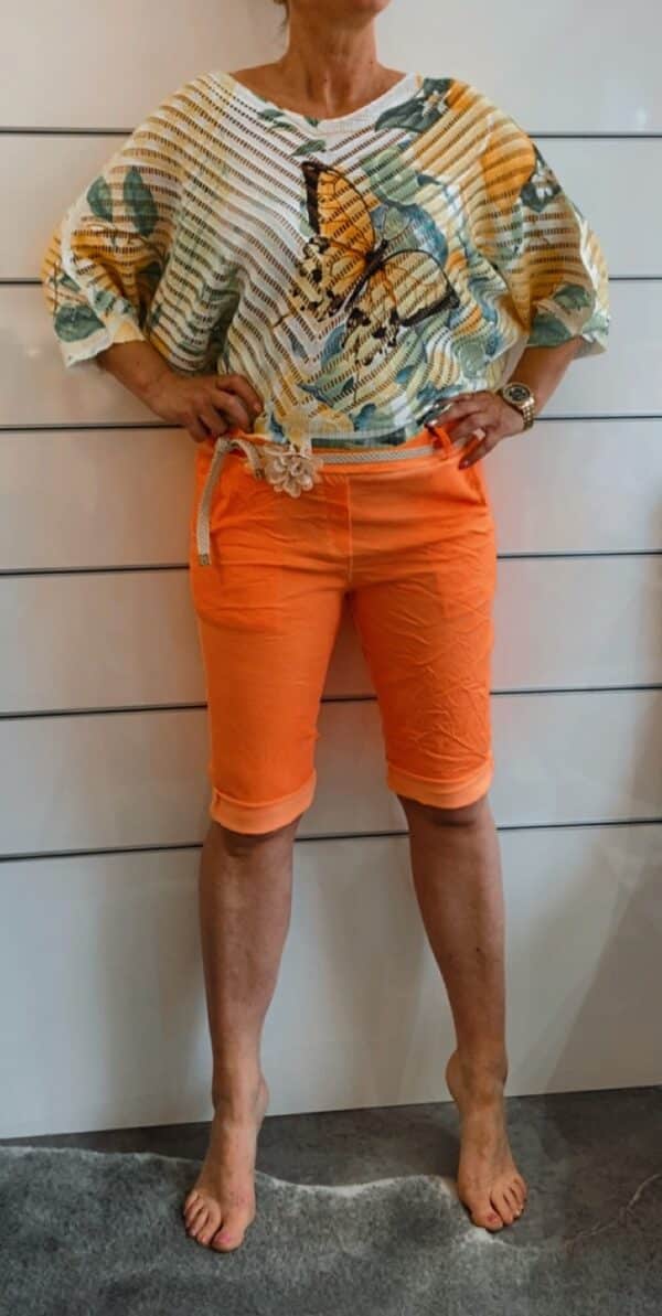 Shirt mit farbigem Print