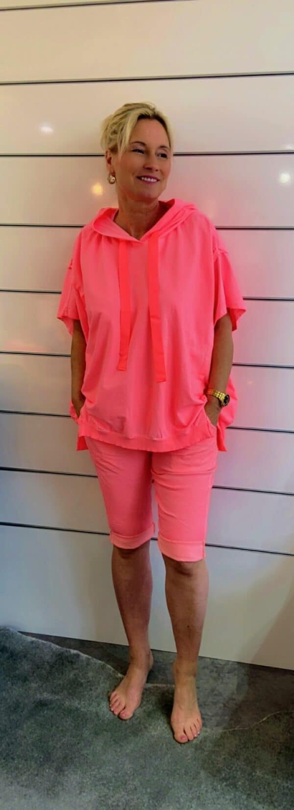 Oversize Kapuzen Shirt – Bild 5