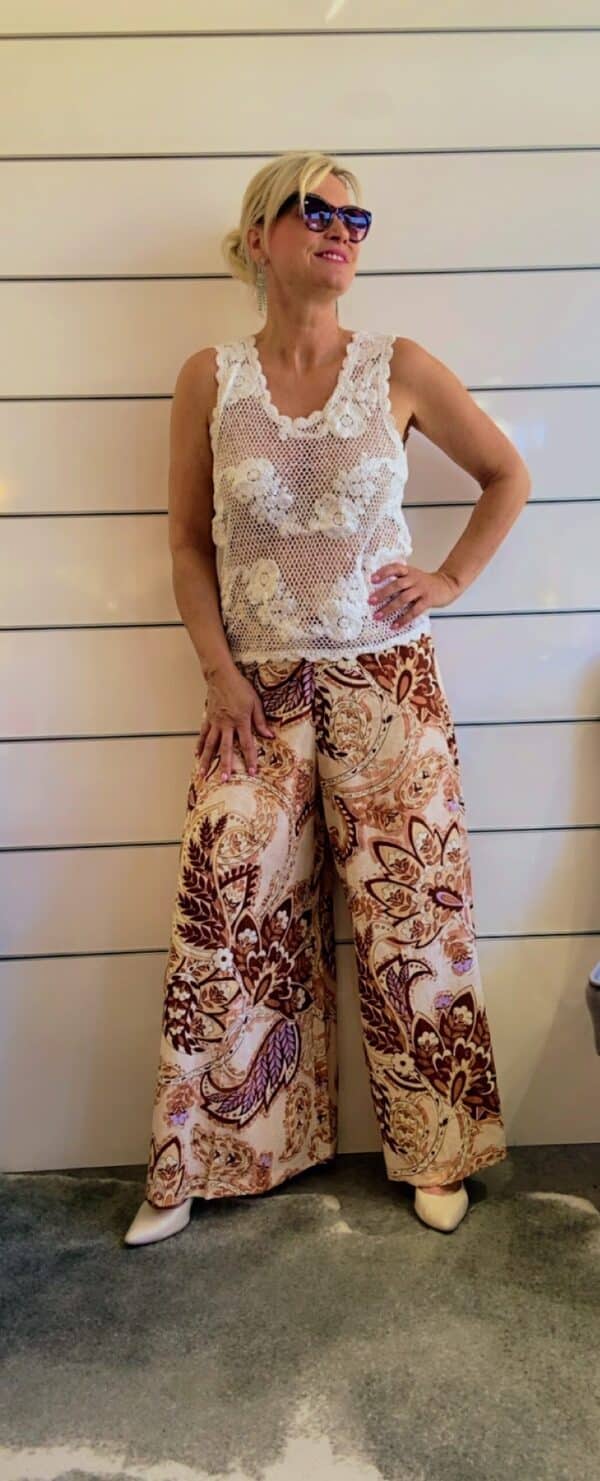 Hose Paisley Muster – Bild 5
