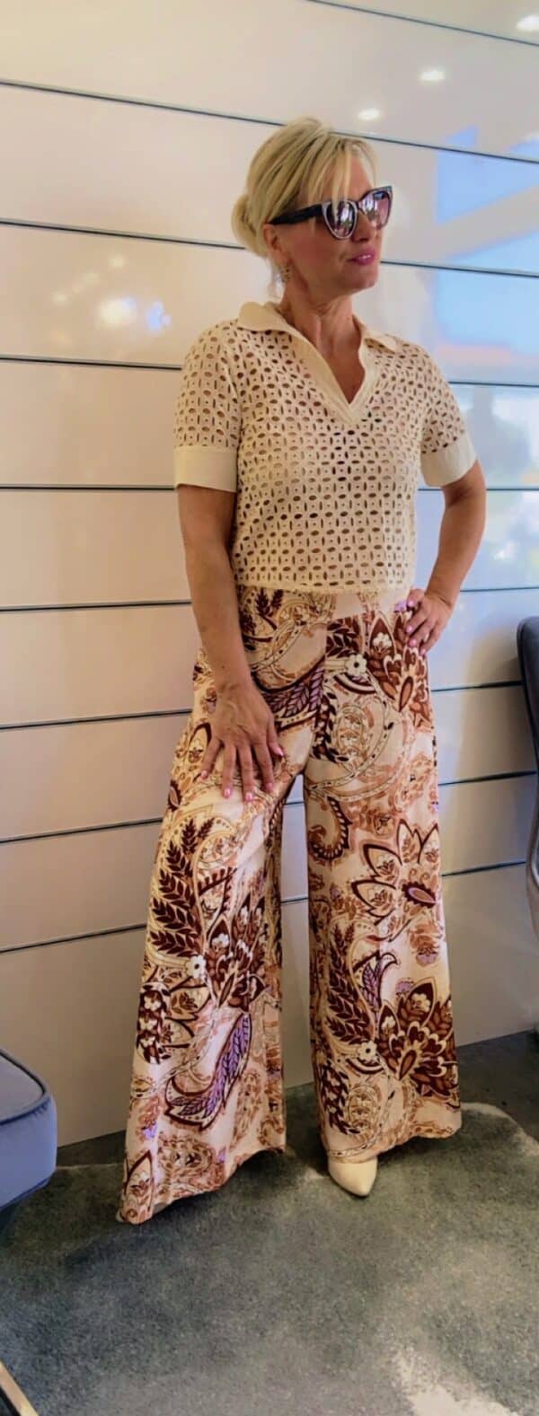 Hose Paisley Muster – Bild 6