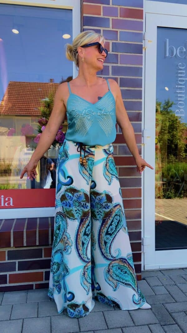Gil Santucci Top mit Glitzersteinen – Bild 3