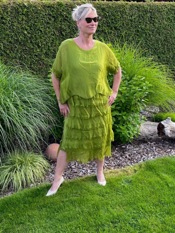 Kleid in Grün