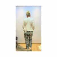 Florale Damenhose