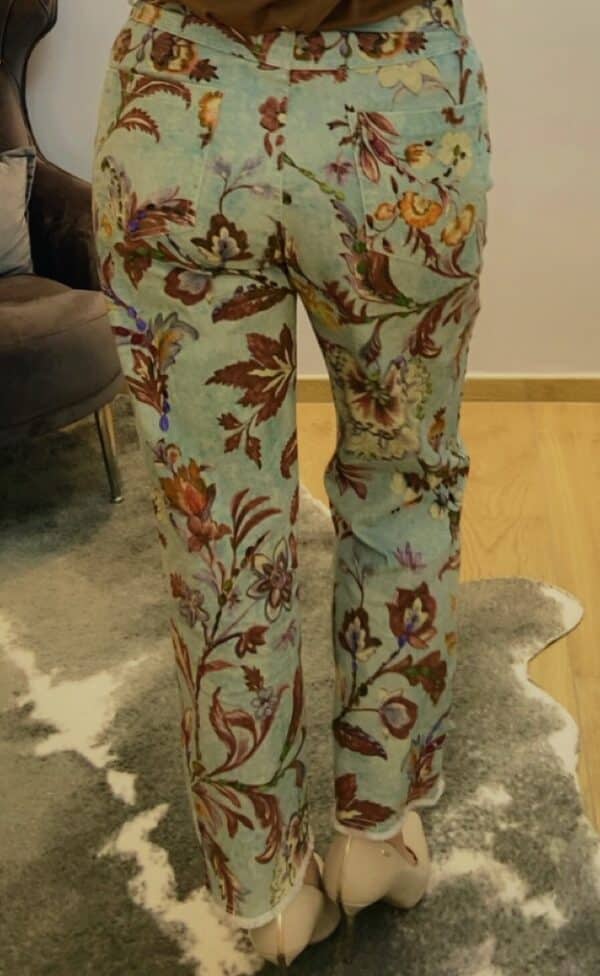 Florale Damenhose – Bild 7