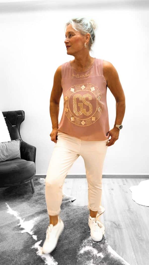 Joggpants Beige – Bild 9