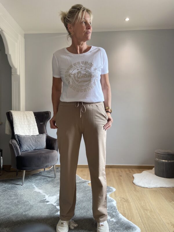 Joggpants Beige – Bild 7