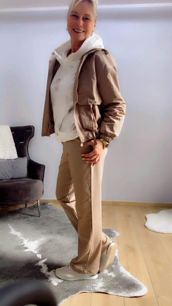 Joggpants Beige – Bild 2