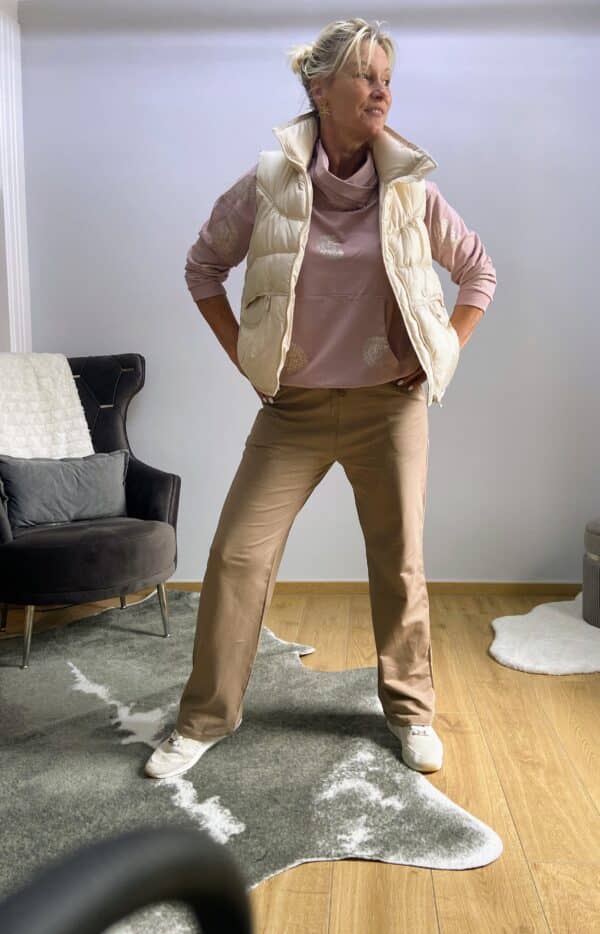 Joggpants Beige – Bild 3
