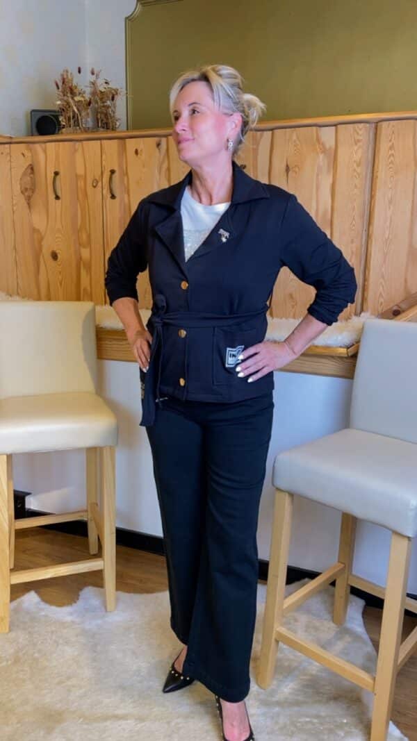 Jacke in Schwarz – Bild 2