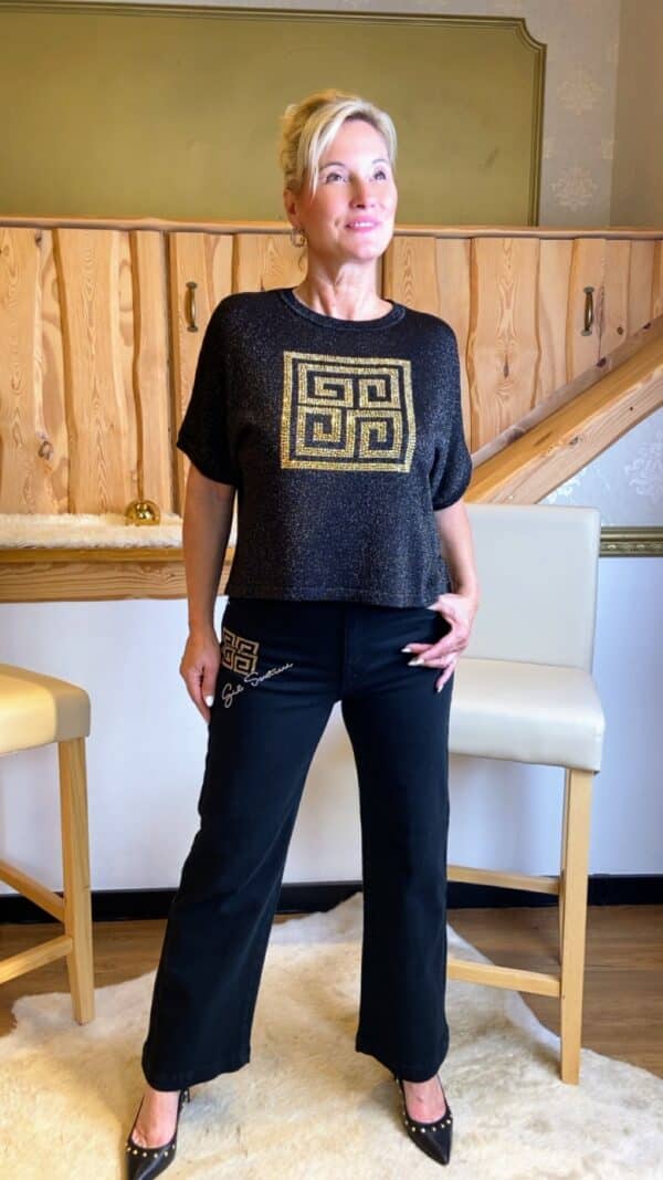 Stylisches Glitzershirt von Gil Santucci – Bild 3