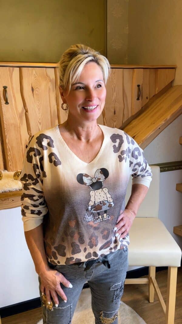 Leo - Print - Pullover – Bild 8