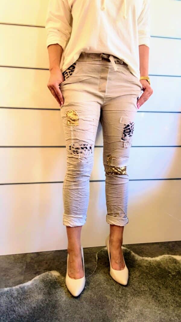 Joggpants mit Glitzer – Bild 4