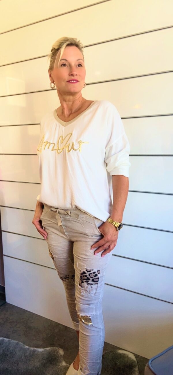 Joggpants mit Glitzer – Bild 5