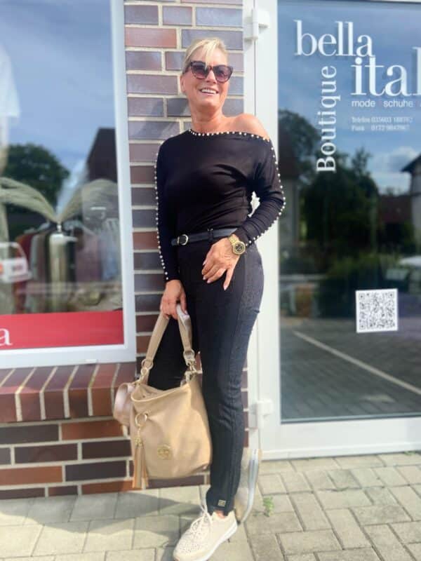 Hose mit Spitzenmuster – Bild 8