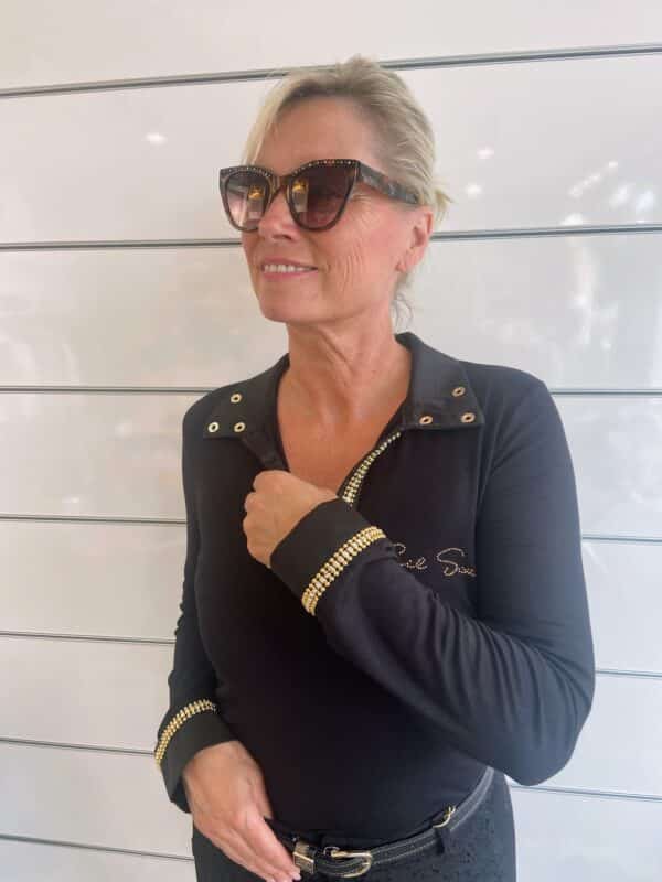 Schwarzes Shirt von Gil Santucci – Bild 4