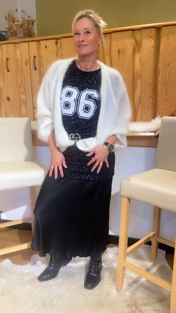 Long Shirt - Tunkia Pailettenoptik – Bild 2