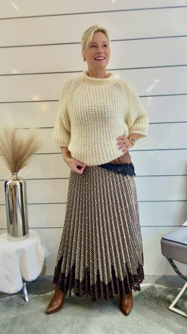 Kuscheliger Strickpullover – Bild 3