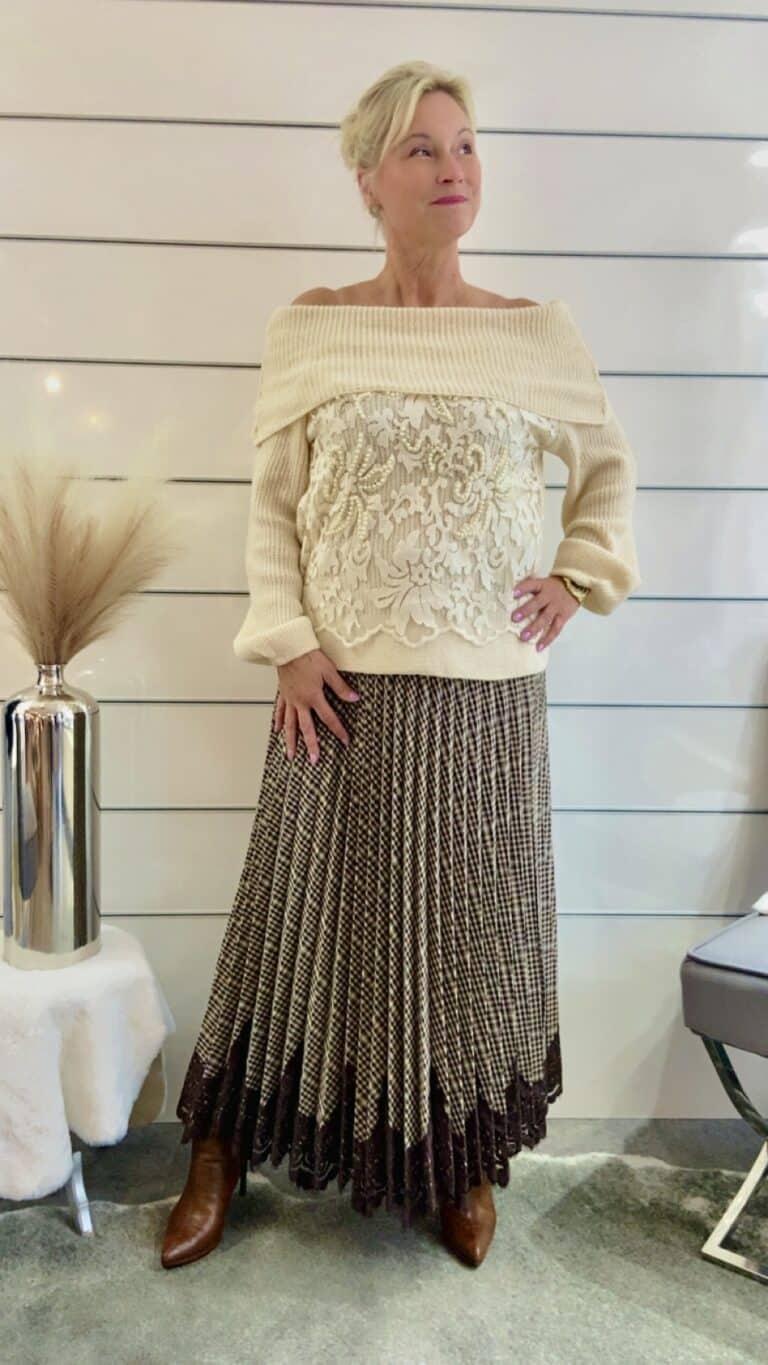 Eleganter Strickpullover