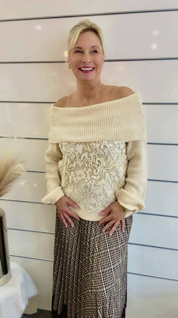 Eleganter Strickpullover – Bild 2