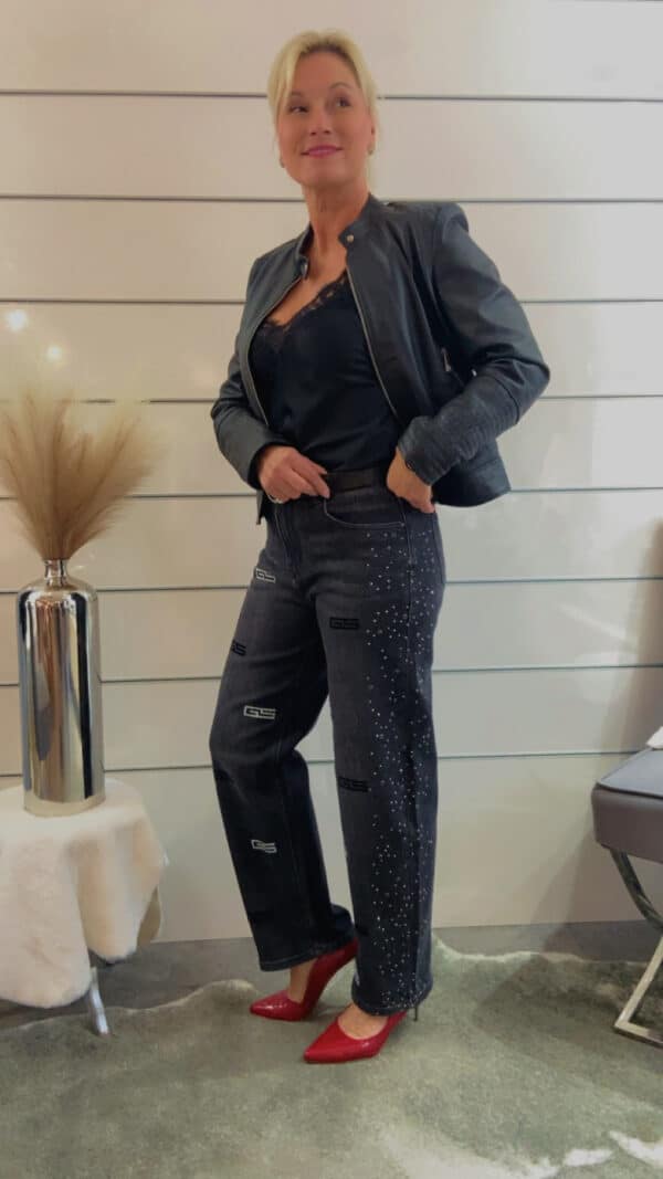 Jeans mit Strass v.Gil Santucci – Bild 3