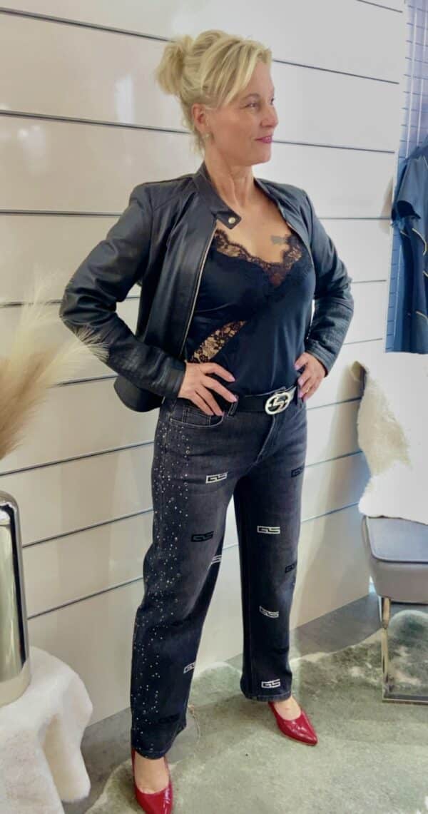 Jeans mit Strass v.Gil Santucci – Bild 4