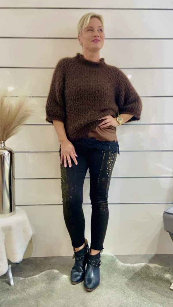 Kuscheliger Strickpullover – Bild 6