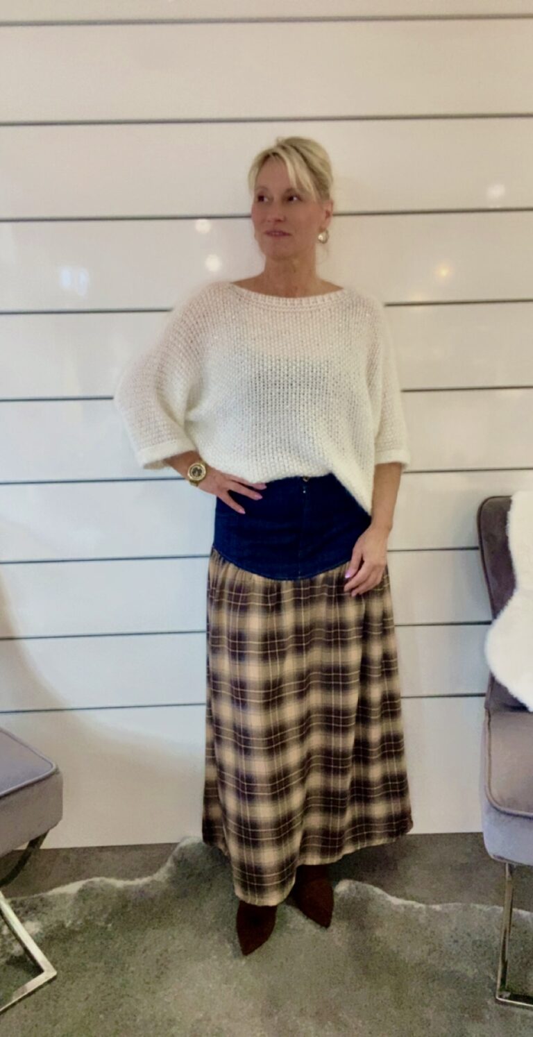 Maxirock – Denim Bund