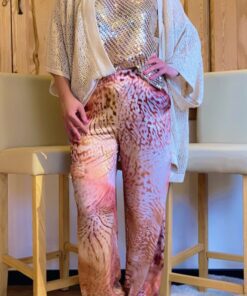 Häkelstrickjacke Rinascimento