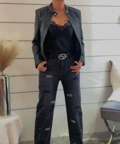 Alternative view of Jeans mit Strass v.Gil Santucci