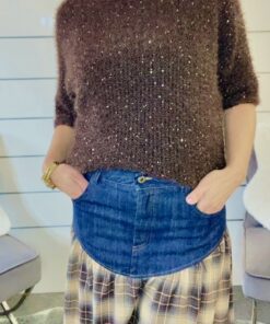 Alternative view of Maxirock - Denim Bund