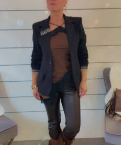 Alternative view of Blazer mit Glitzer Details