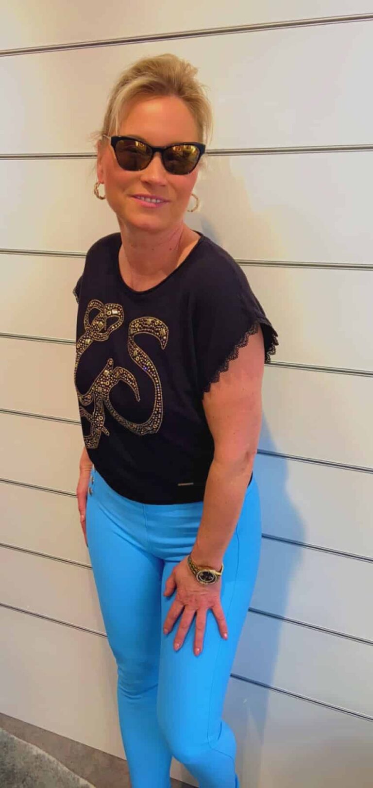 Shirt Gil Santucci Spitze