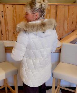 Alternative view of Winterjacke mit Fellkapuze