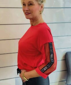 Trendiges Shirt mit Glitzer Details